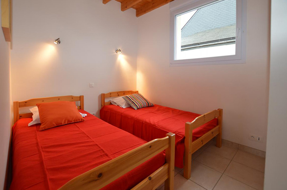 Chambre avec Deux Lits Simples au Rez-de-Chaussée - Saint-Lunaire, Maison Roche Blanche 3