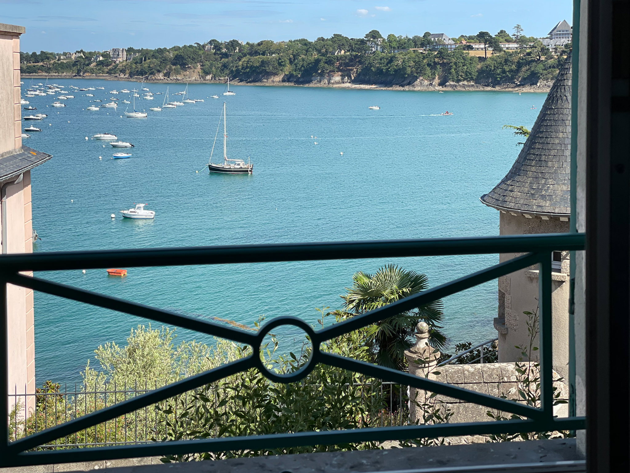 Balcon avec vue panoramique - Dinard, Appartement Giraud 2