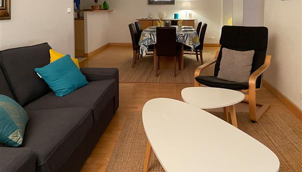 Salon lumineux de l'Appartement Giraud 2 à Dinard