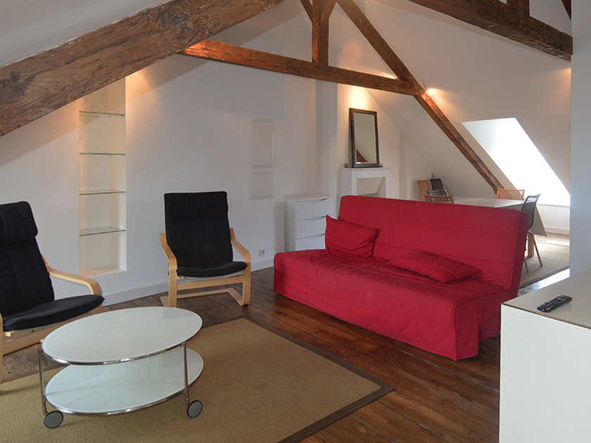 Salon avec vue sur mer - Saint-Malo, Appartement Pré Brécel 2