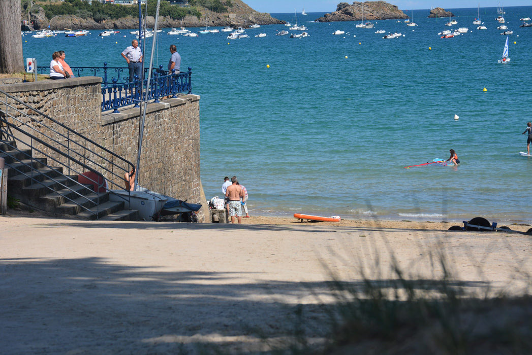 Accès à la grande plage, Saint-Lunaire